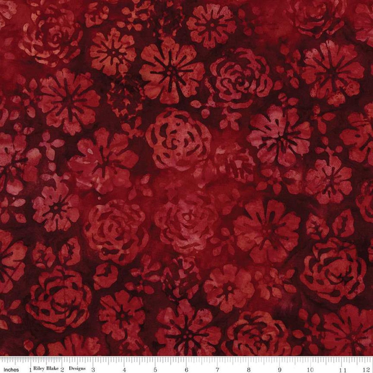 Riley Blake Designs Expressions Batiks Berry Lemonade Tjaps BTAP1306
