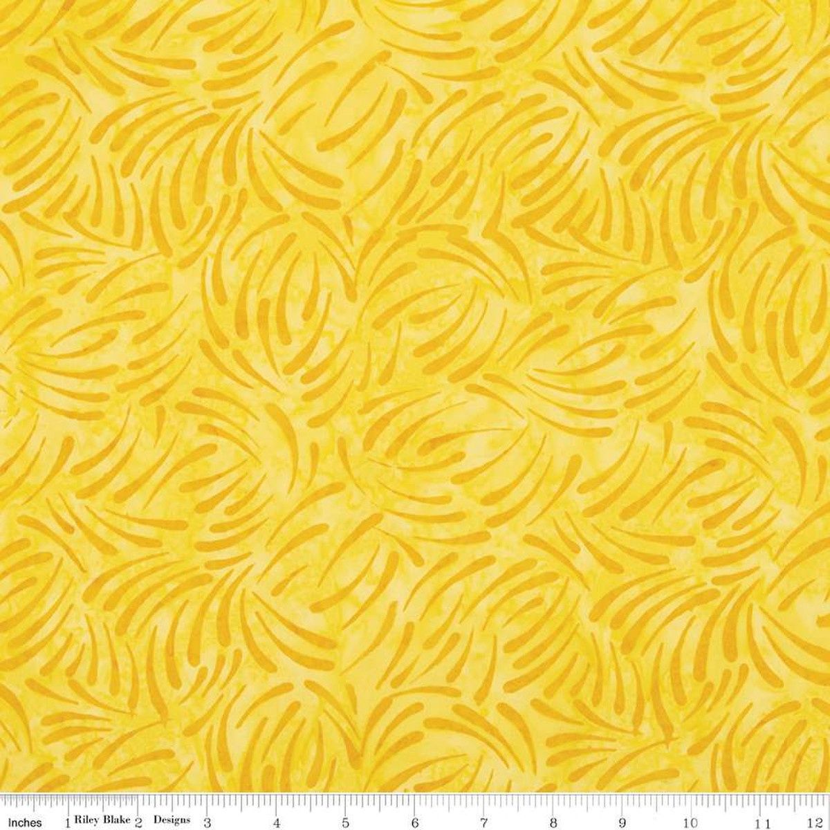 Riley Blake Designs Expressions Batiks That Summer Feelin&#39; BTHH1208 Saffron