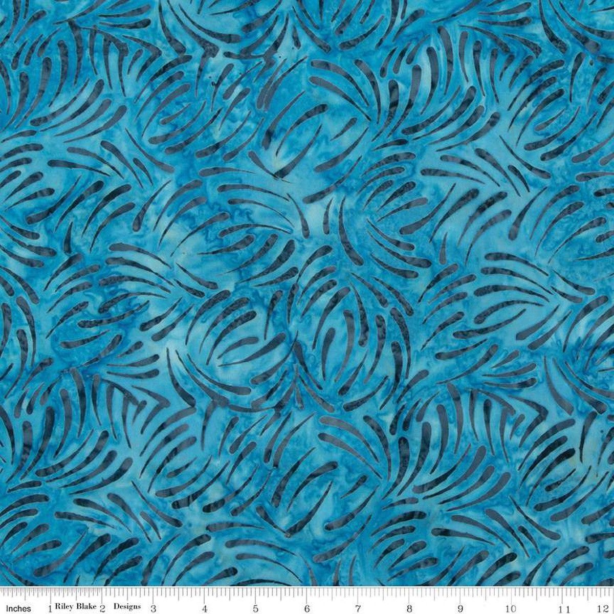 Riley Blake Designs Expressions Batiks That Summer Feelin&#39; BTHH1221 Poseidon