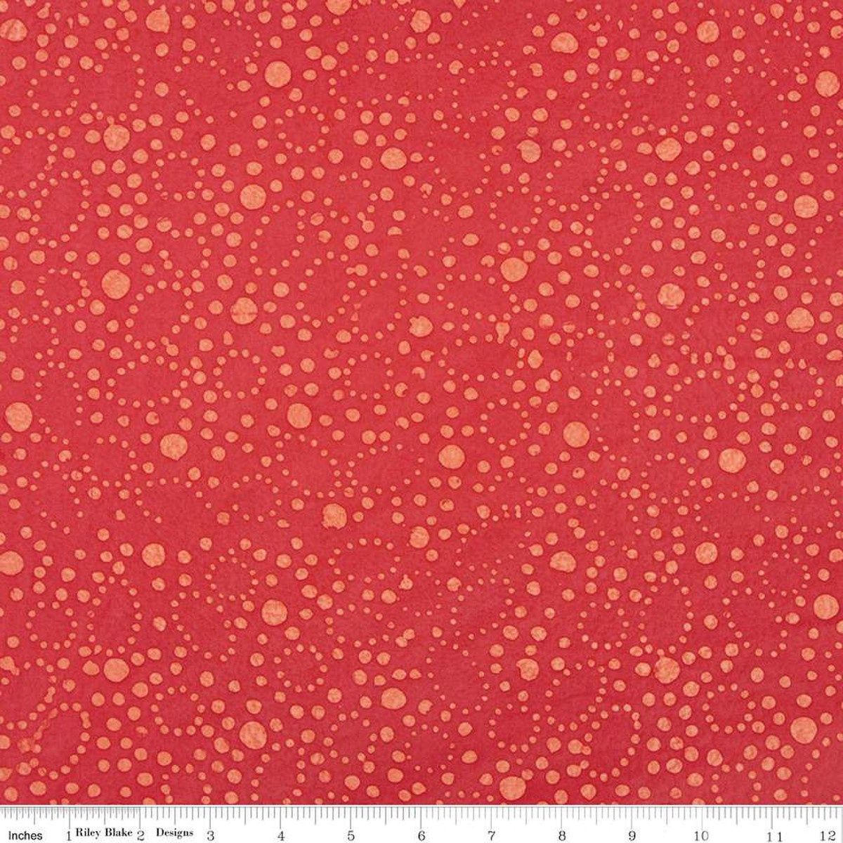 Riley Blake Designs Expressions Batiks That Summer Feelin&#39; BTHH1199 Cherry Limeade