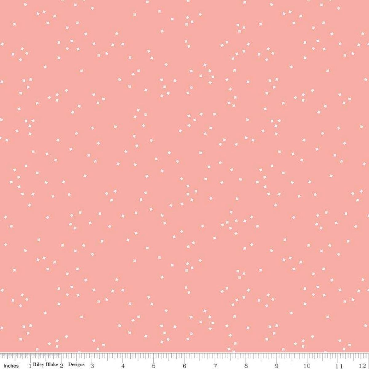 Riley Blake Designs Blossoms in Color C715-Apricotblush