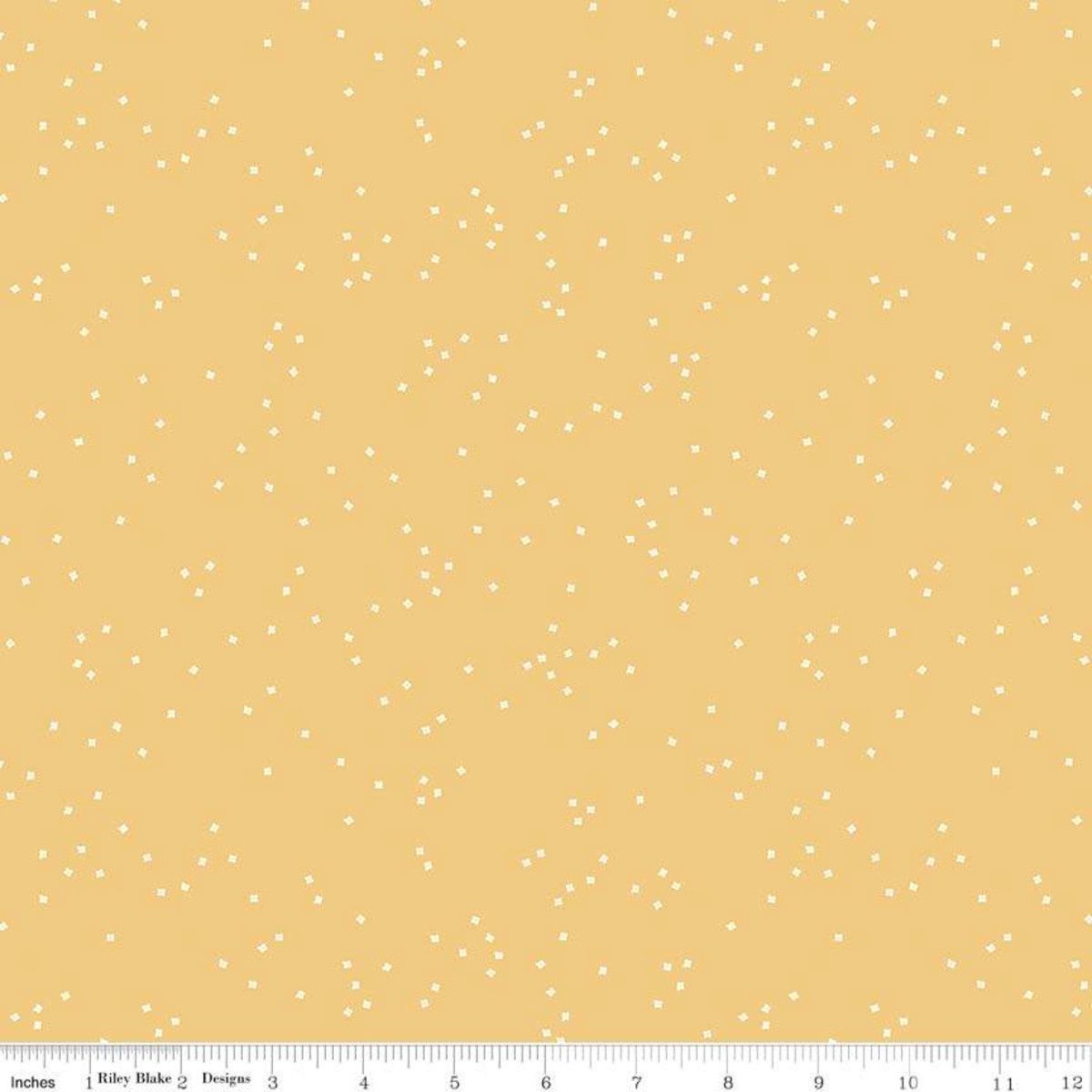 Riley Blake Designs  Blossoms in Color C715-Honey