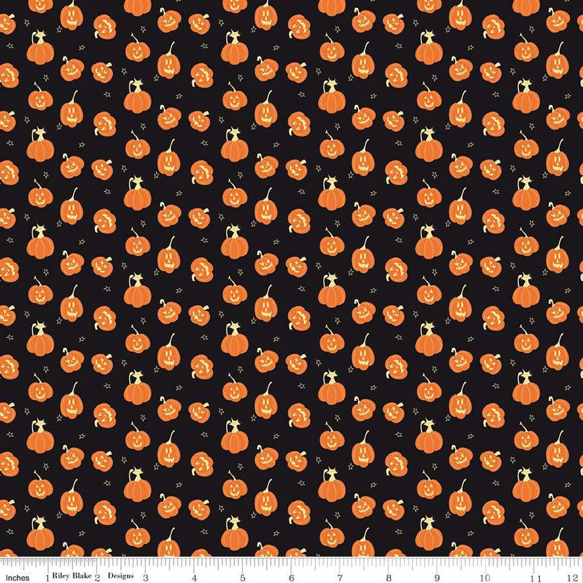 Riley Blake Designs Beggar&#39;s Night C14505 Black