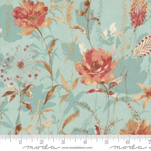 Moda Fabrics 3 Sisters  Sandalwood 44380 13 Eucalyptus