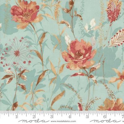 Moda Fabrics  Sandalwood 44380 13 Eucalyptus