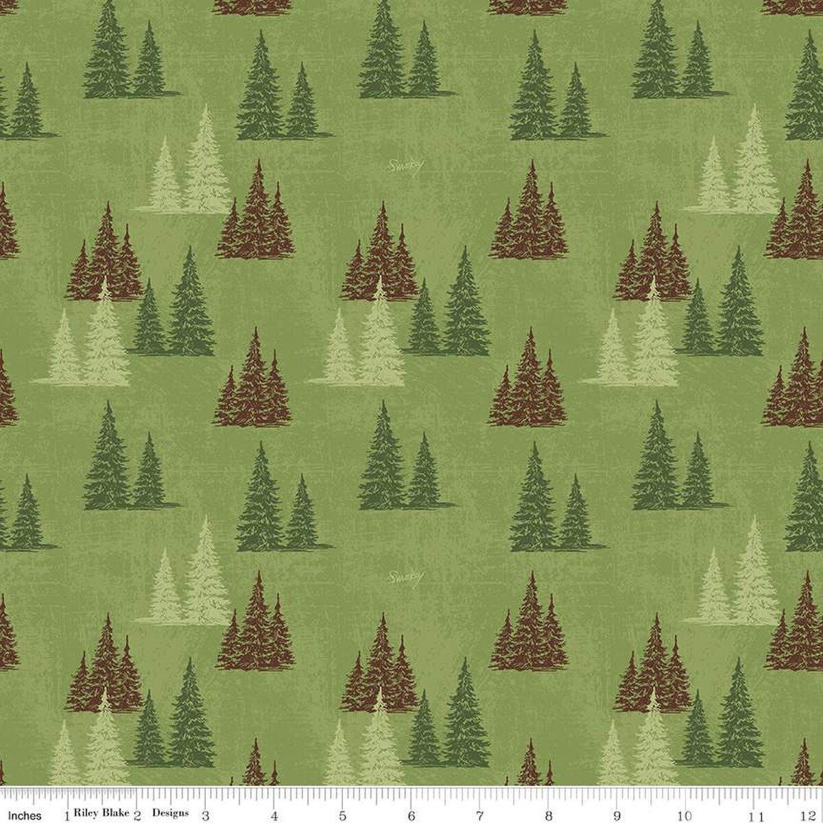 Riley Blake Designs Friends of Smokey Bear C16501-Grass
