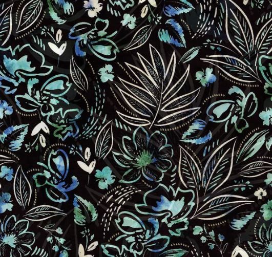 Riley Blake Designs Expressions Batiks Chalk and Charcoal BT23070-287 Stardust Splash