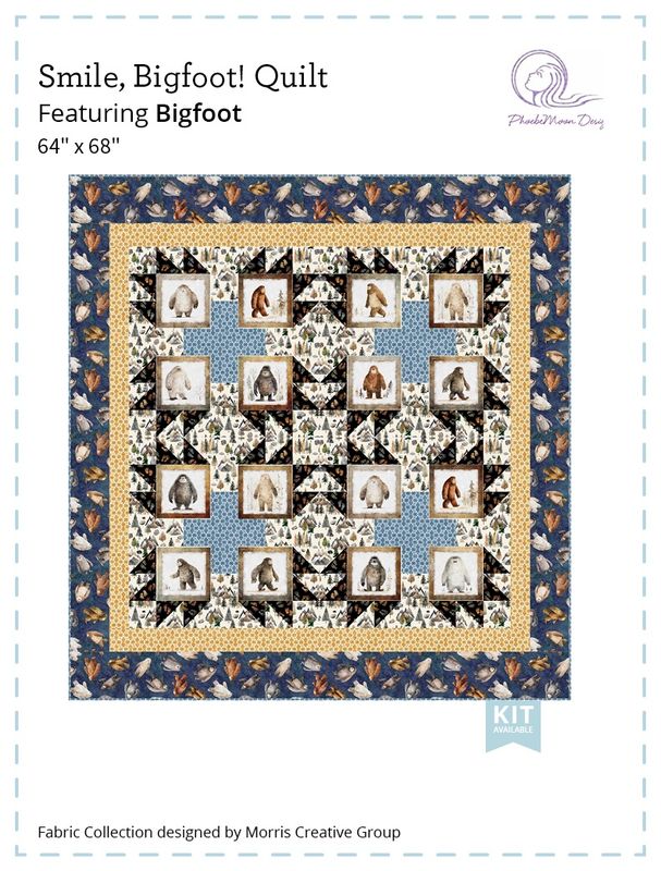 Smile, Bigfoot!  Pattern PMD24025