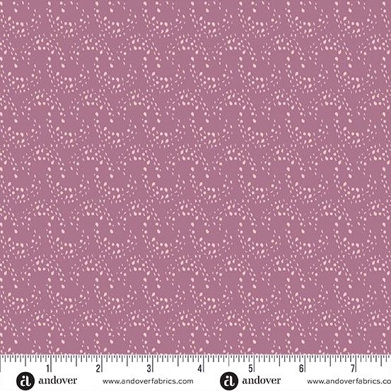 Andover Fabrics Meadow Walk A1341P Raspberry