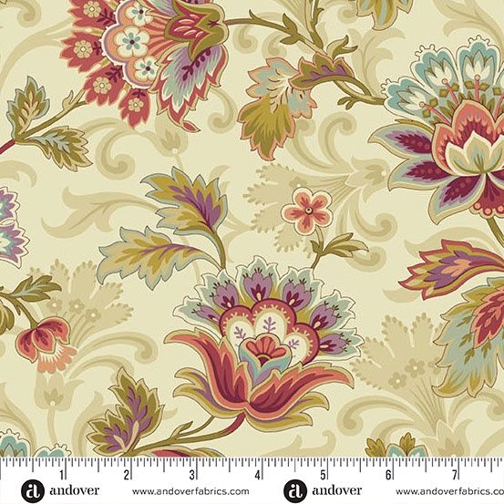 Andover Fabrics Dahlia  A-1372-L Dawn
