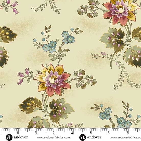 Andover Fabrics Dahlia  A-1373-L Dawn
