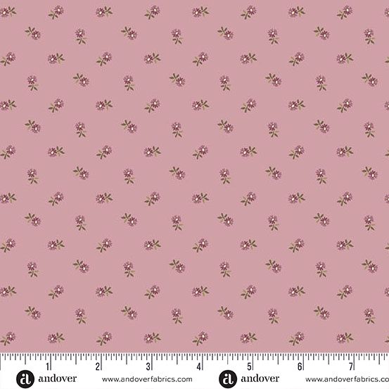 Andover Fabrics Dahlia  A-1383-P Lilac