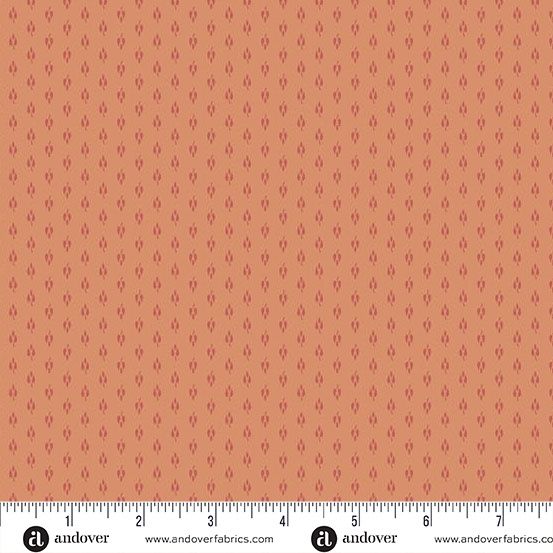 Andover Fabrics Dahlia  A-1387-O Sherbet