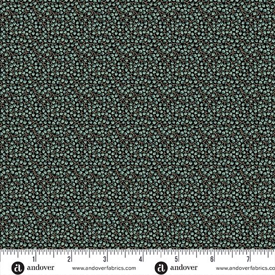 Andover Fabrics Dahlia  A-1382-T Night Sky