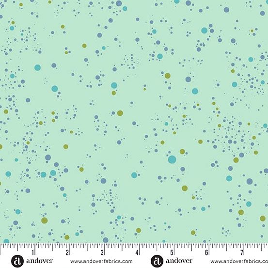 Andover Fabrics Fizz A-1344-T Teal Fruit