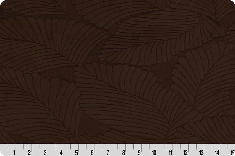 Shannon Fabrics Cuddle 3 Ex Wd Tropic Burnout C390TROP-LE Brown