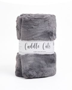 Shannon Fabrics Cuddle 2.5 yard Mirage 80 Cut CKLC2M80 Charcoal