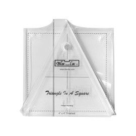 Bloc Loc Triangle in a Square Ruler BLLTIS-4