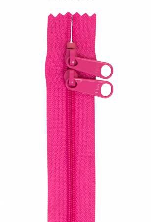 ByAnnie Handbag Zipper 30&quot; Dbl Slide ZIP30-252 Raspberry