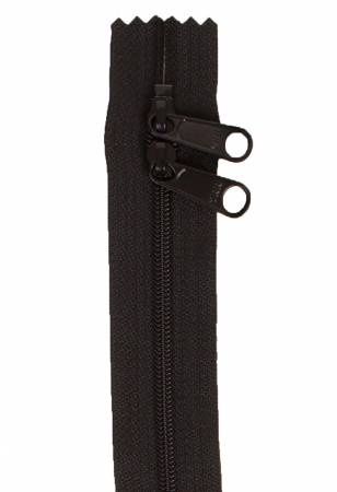 ByAnnie Handbag Zipper 30" Dbl Slide ZIP30-105 Black