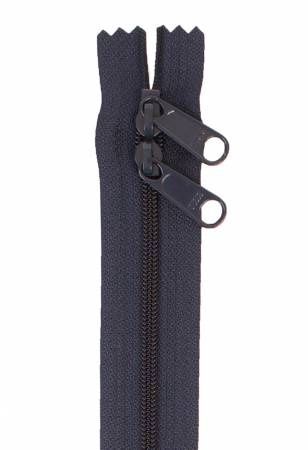 ByAnnie Handbag Zipper 30&quot; Dbl Slide ZIP30-235 Navy