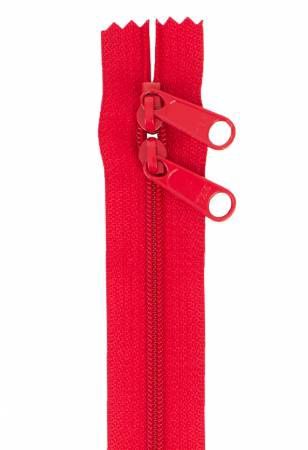 ByAnnie Handbag Zipper 30" Dbl Slide ZIP30-265 Hot Red