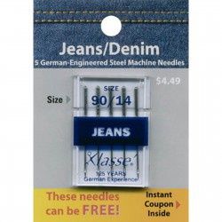 Klasse Jeans/Denim Needles 90/14 6ct.