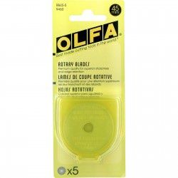 OLFA 45mm Rotary Blade Refill 5 pack RB45-5