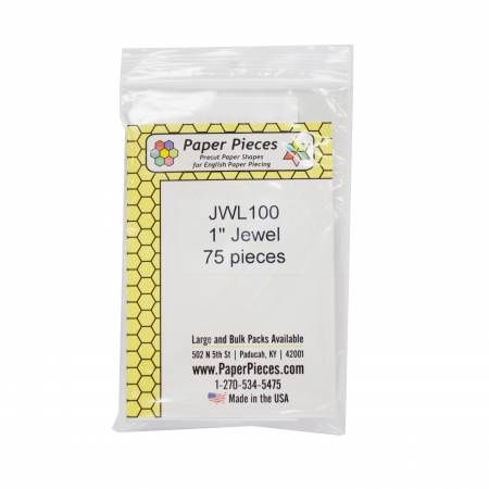 Paper Pieces Jewel Pack 1&quot; 75 pieces JWL100