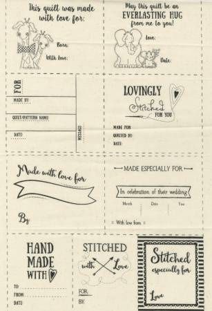 Quilt Labels WCCQUILTLABE