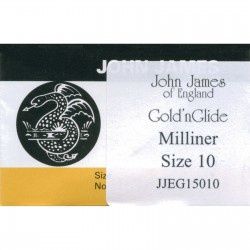 Gold&#39;n Glide Milliners/Straw Ndl Sz 10 JJEG150-10