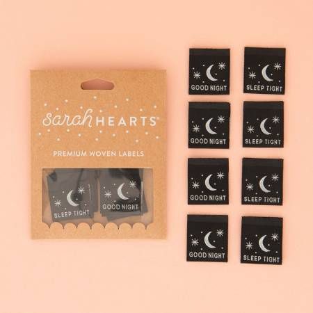 Good Night Sleep Tight Woven Labels SH-LP226
