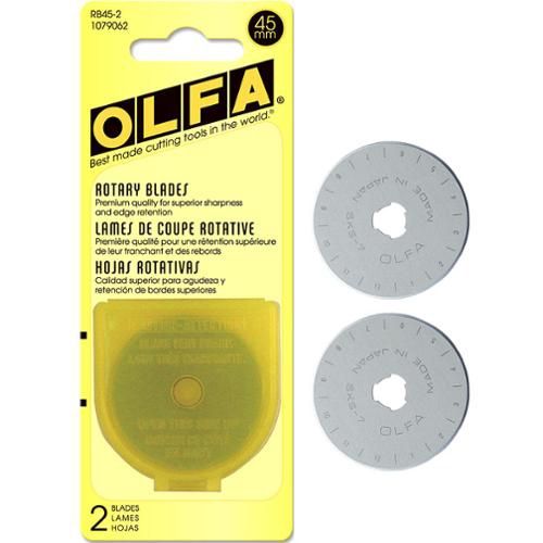 Olfa 45mm Rotary Blade 2 count RB45-2