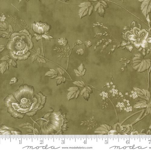 Moda Fabrics 3 Sisters Meadow Greens 44360 40 Rosemary