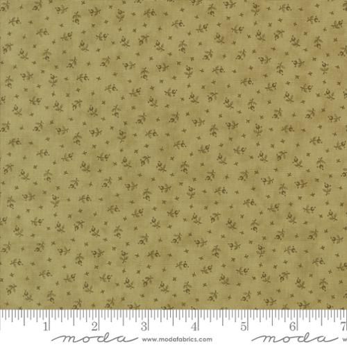 Moda Fabrics 3 Sisters Meadow Greens 44364 36 Basil
