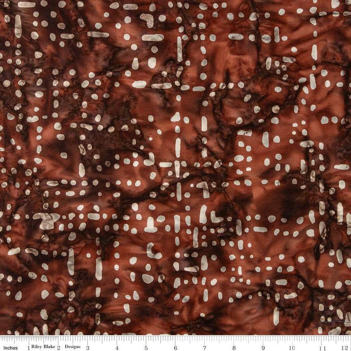 Riley Blake Designs Expressions Batiks Warm Rain BT23031-238 Spice