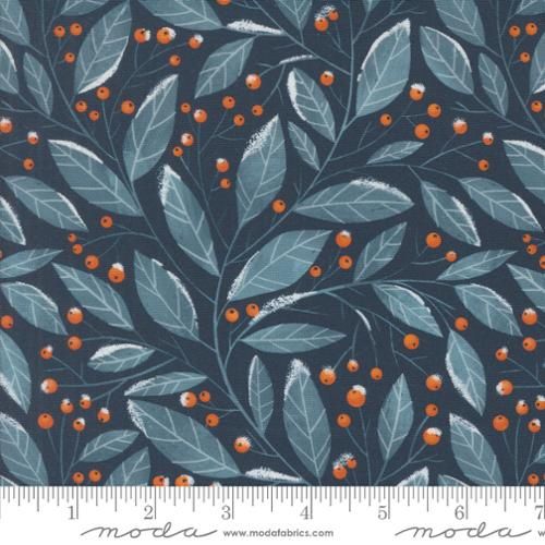 Moda Fabrics Purrfect Christmas 39045 16 Midnight