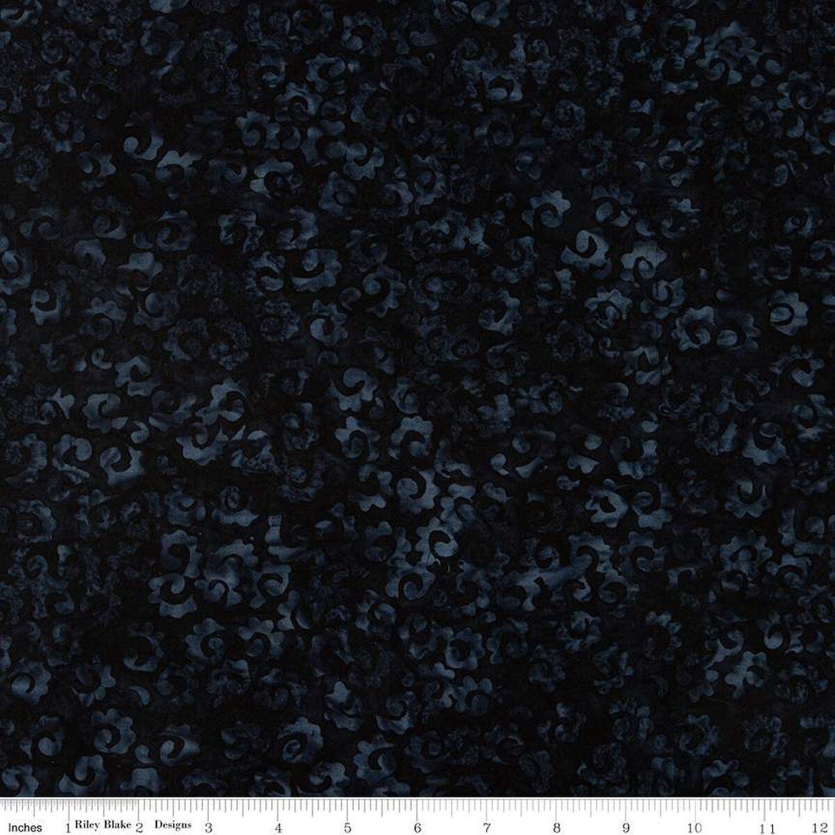 Riley Blake Designs Expressions Batiks Warm Rain BT23030-298 Indigo Dye