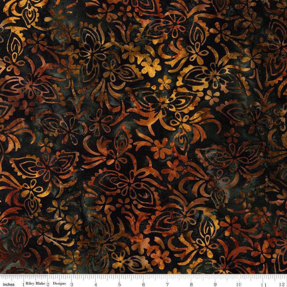 Riley Blake Designs Expressions Batiks Warm Rain BT23032-247 Cinnamon Grove