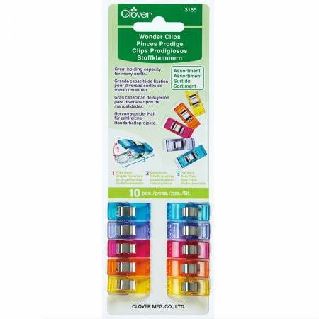 Clover Wonder Clips 10 pack 3185CV