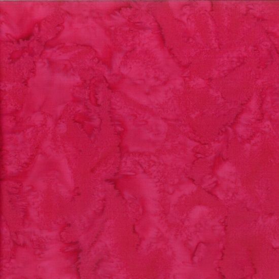Hoffman Fabrics 1895 Watercolors Batik 1895 208 Strawberry Daiquiri
