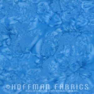 Hoffman Fabrics 1895 Watercolors Batik 1895 312 Atlantic