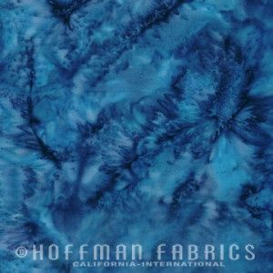 Hoffman Fabrics 1895 Watercolors Batik 1895 317 Macaw