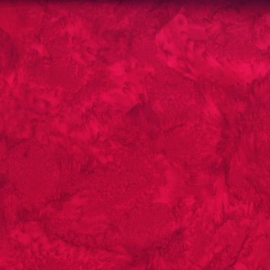 Hoffman Fabrics 1895 Watercolors Batik 1895 292 Cardinal