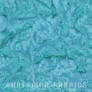 Hoffman Fabrics 1895 Watercolors Batik 1895 320 Manatee