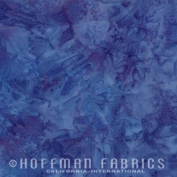 Hoffman Fabrics 1895 Watercolors Batik 1895 40 Iris