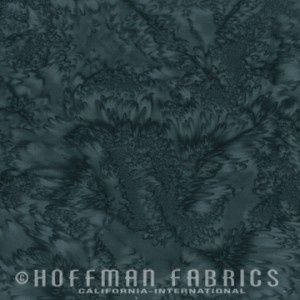 Hoffman Fabrics 1895 Watercolors Batik 1895 537 Blacklight