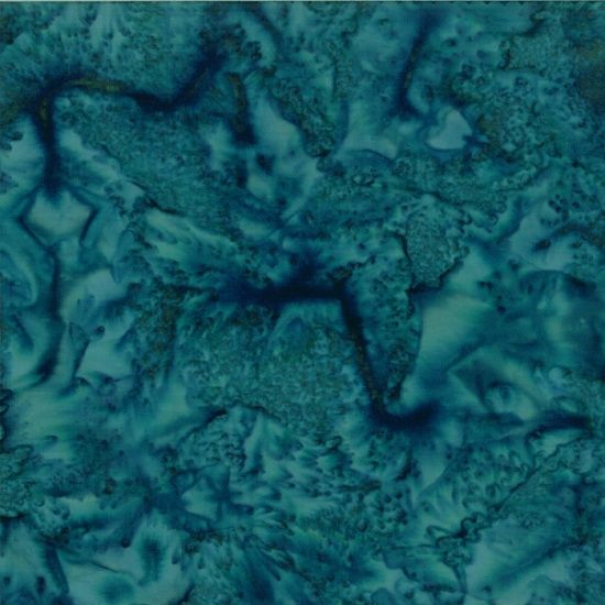 Hoffman Fabrics 1895 Watercolors Batik 1895 577 Bayou