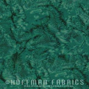 Hoffman Fabrics 1895 Watercolors Batik 1895 60 Hunter