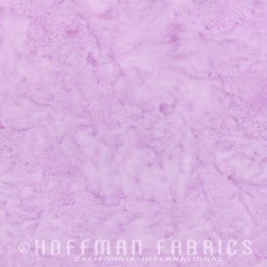 Hoffman Fabrics 1895 Watercolors Batik 1895 352 Lilly